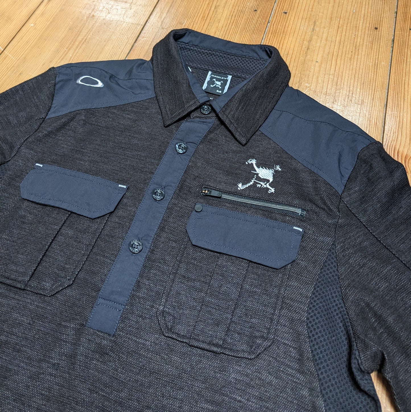 Oakley / Half Button Shirt / M