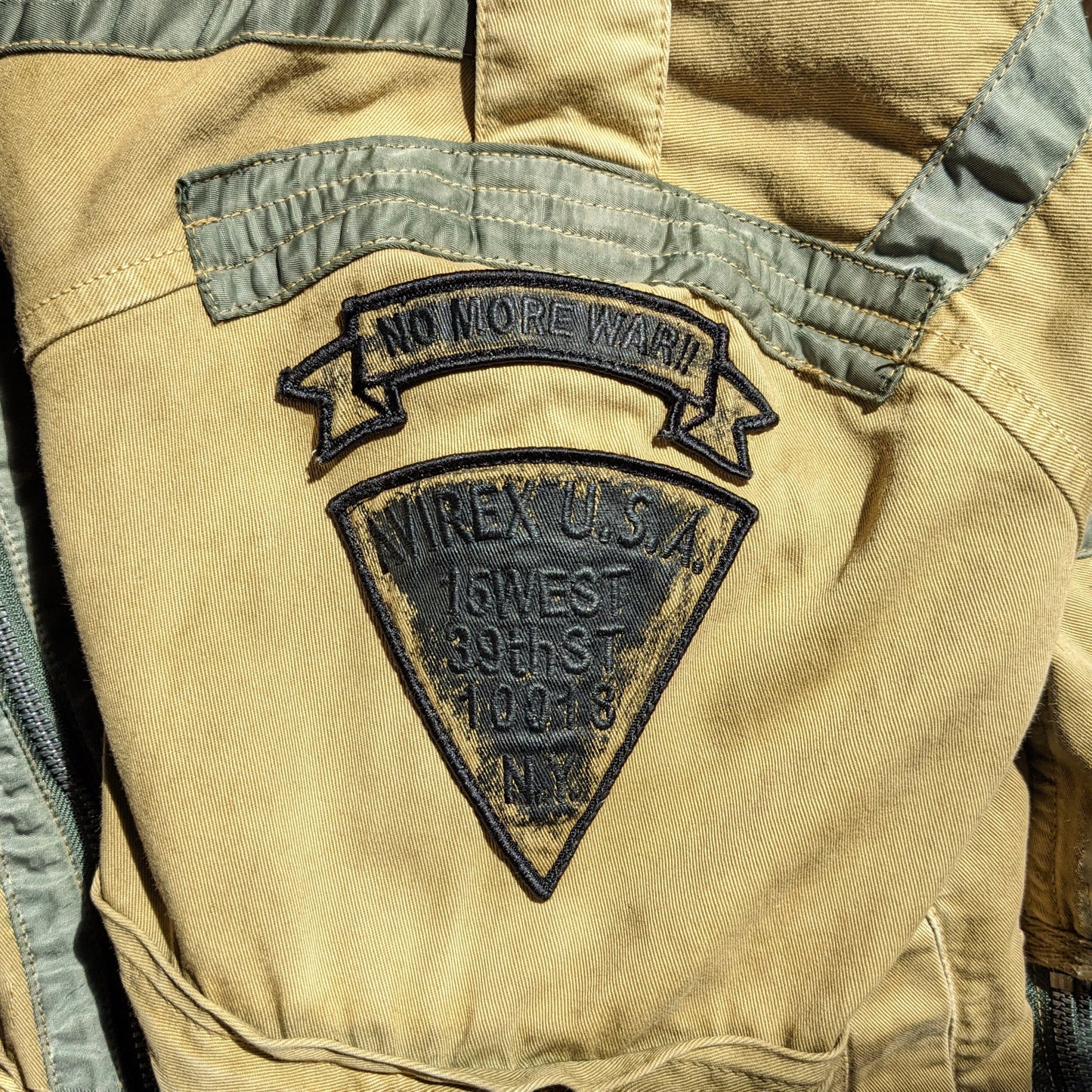 Avirex / "No More War" Flight Jacket / L