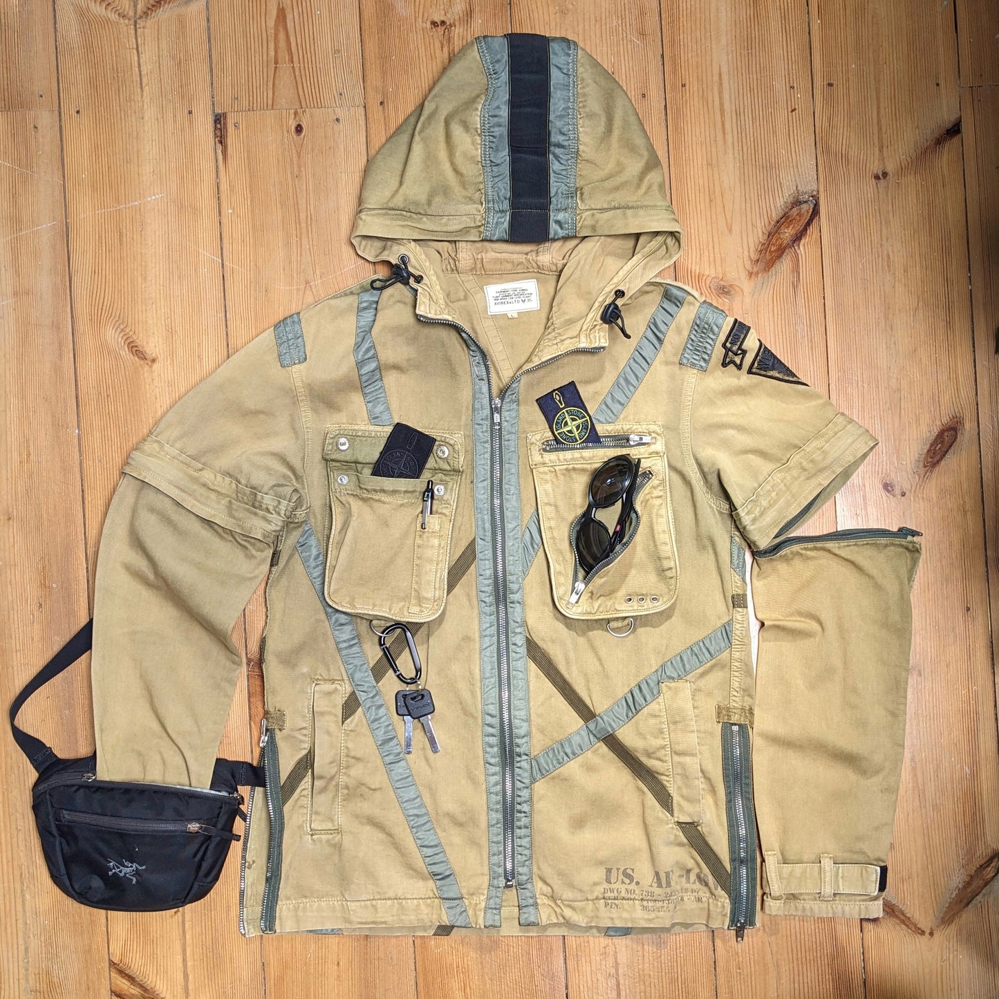 Avirex / "No More War" Flight Jacket / L