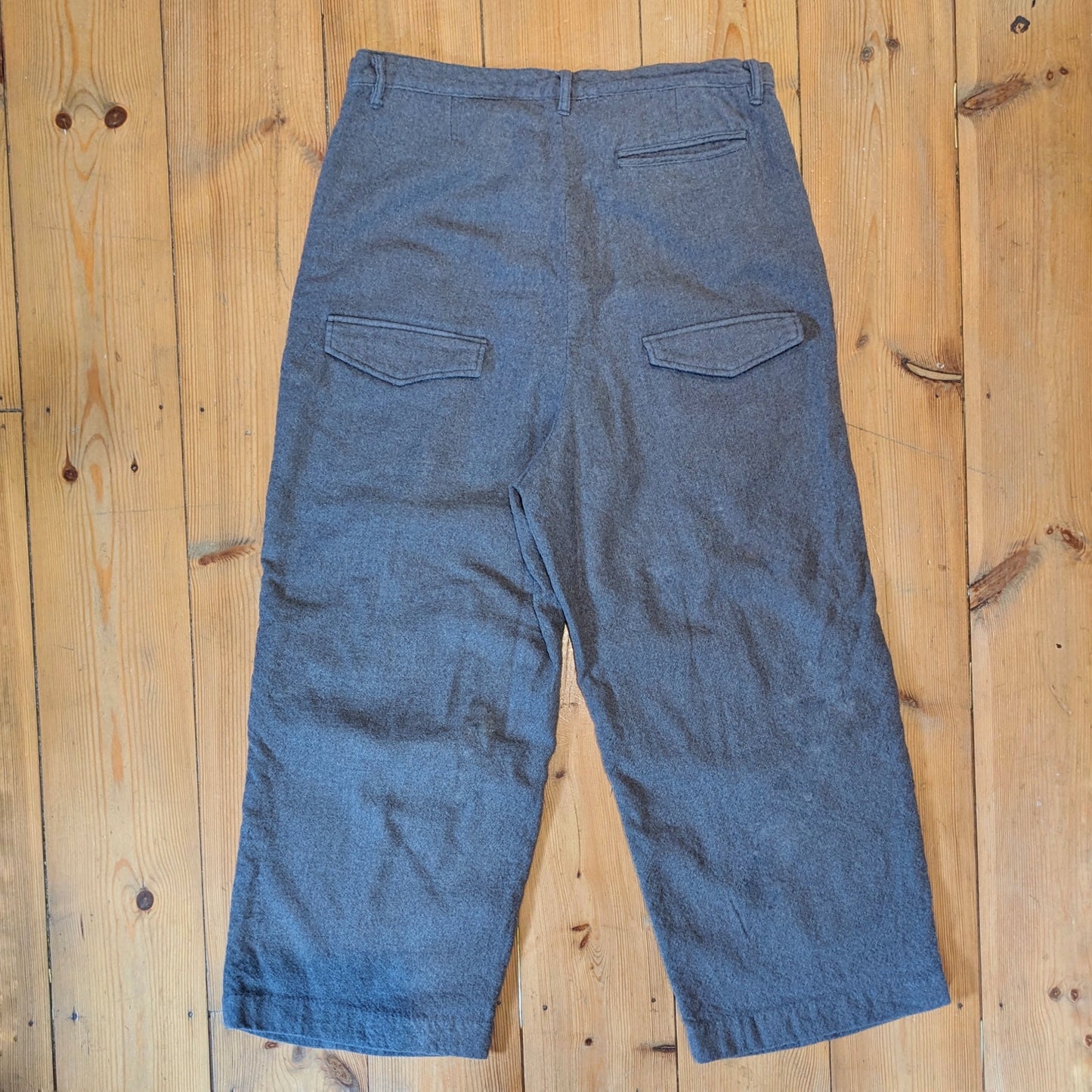 Talking About The Abstraction / Wool Parachute Pants / W36