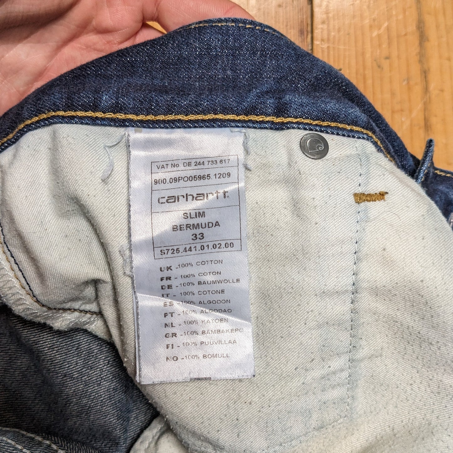 Carhartt / Bermuda Jorts / W34