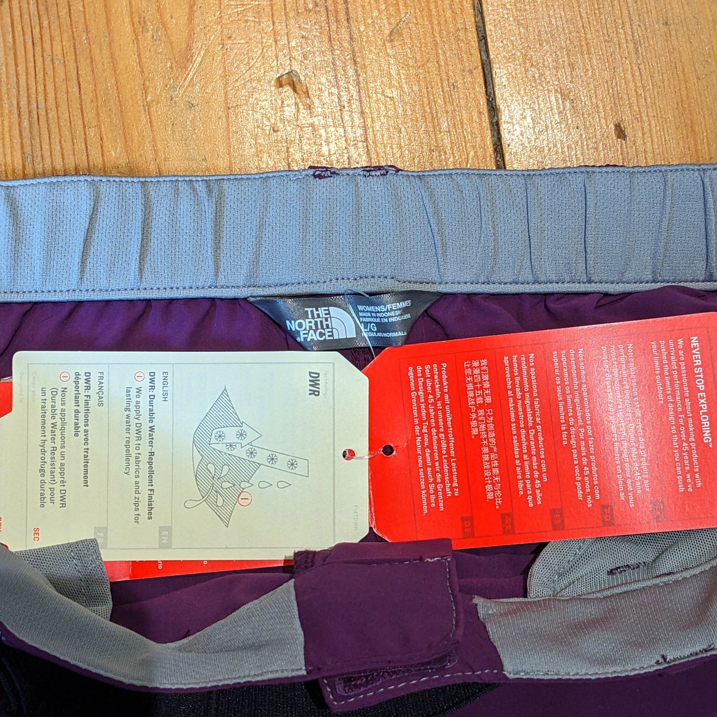 The North Face / Purple Trail Shorts / L