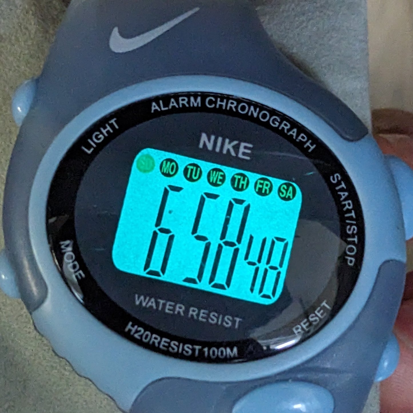 Nike / Vintage "Triax" / Pastel Blue