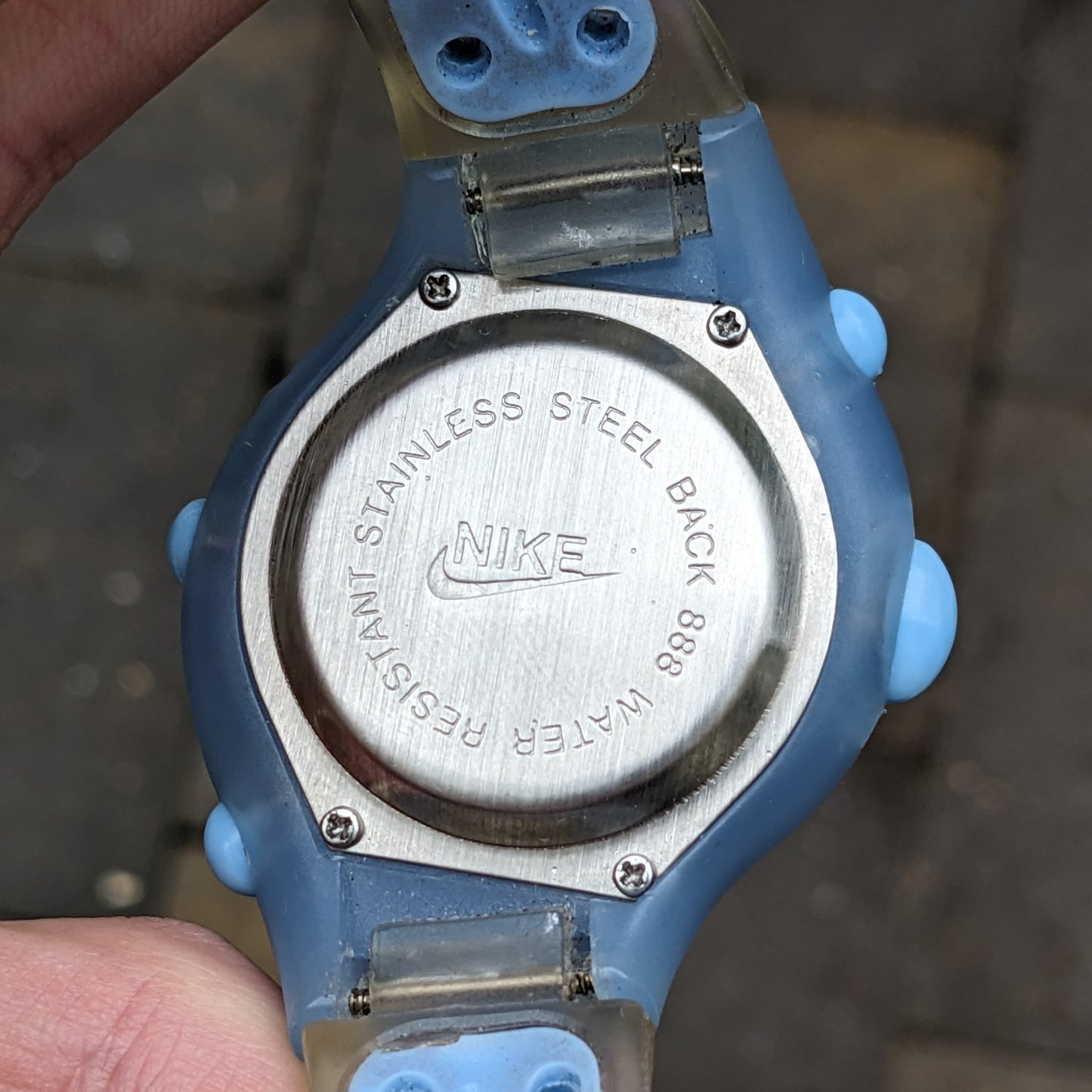 Nike / Vintage "Triax" / Pastel Blue