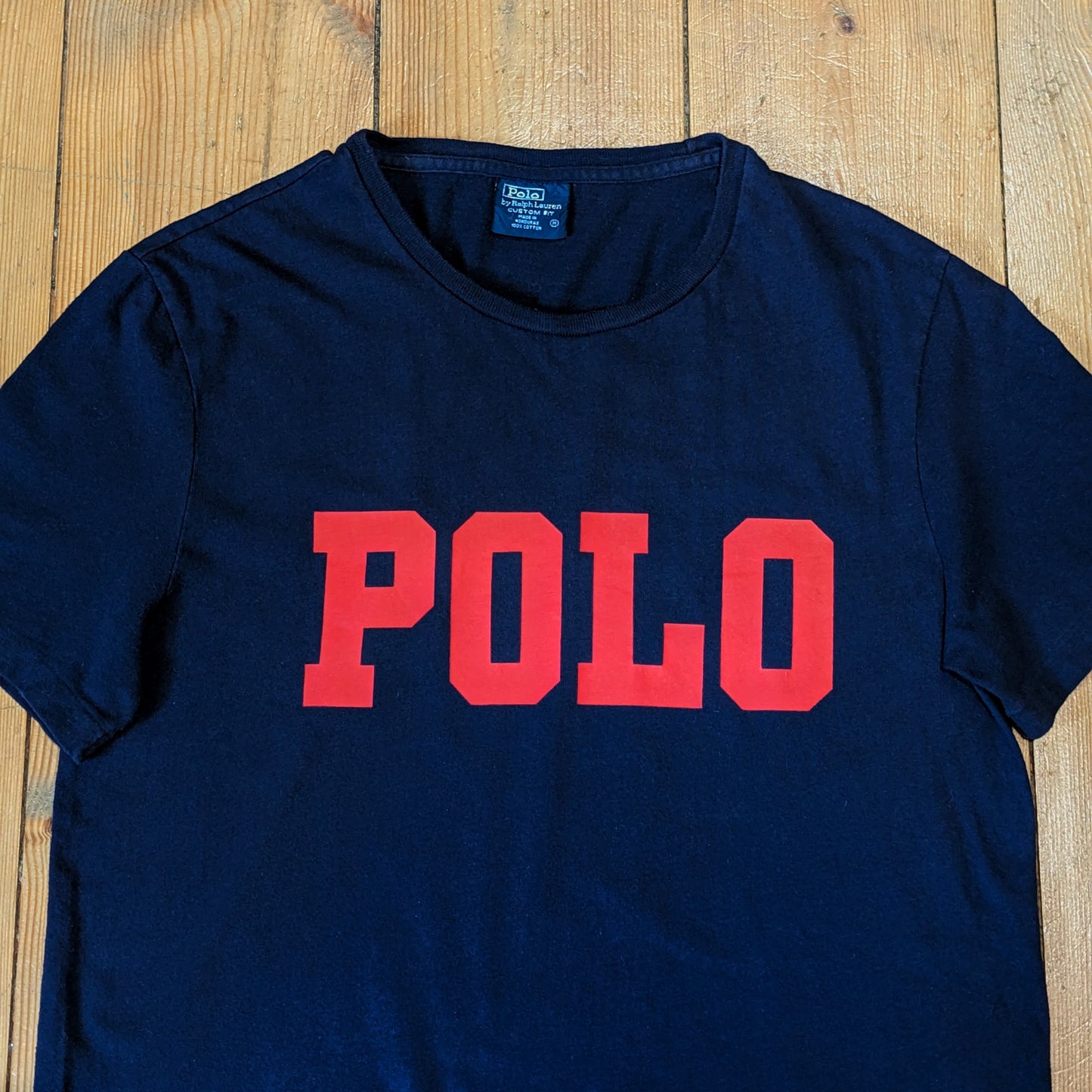 Ralph Lauren / Red Polo Spellout / M