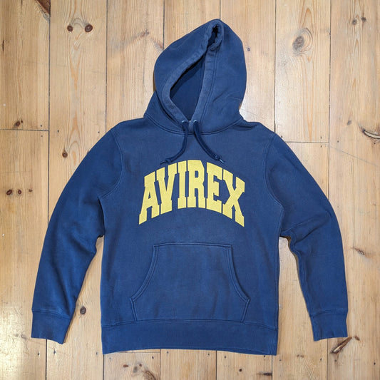 Avirex / Spell-Out Hoodie / L