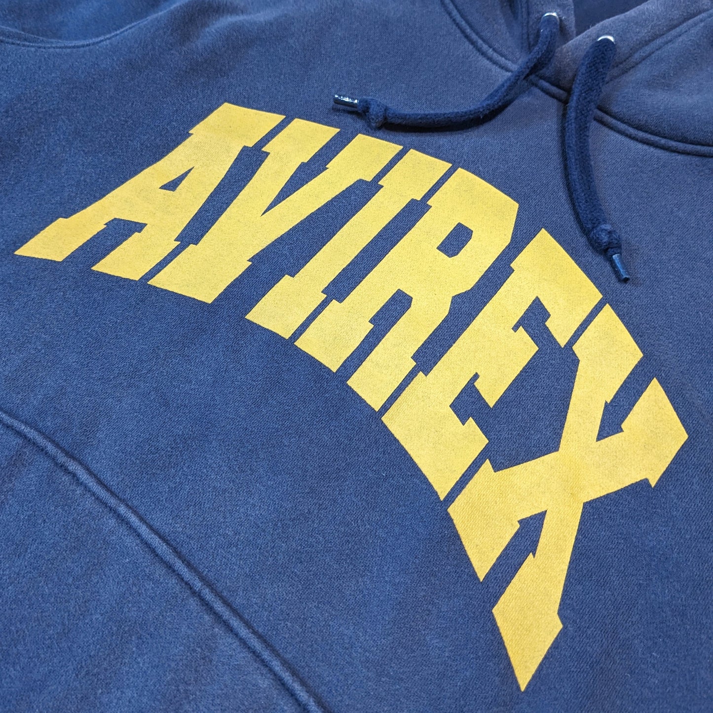 Avirex / Spell-Out Hoodie / L