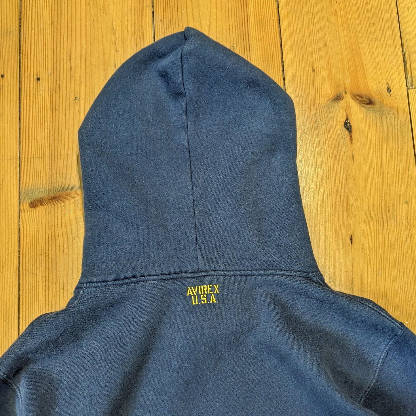 Avirex / Spell-Out Hoodie / L